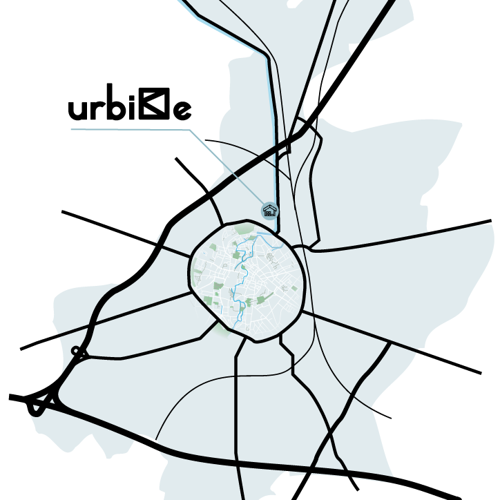 Locatio op kaart van Leuven